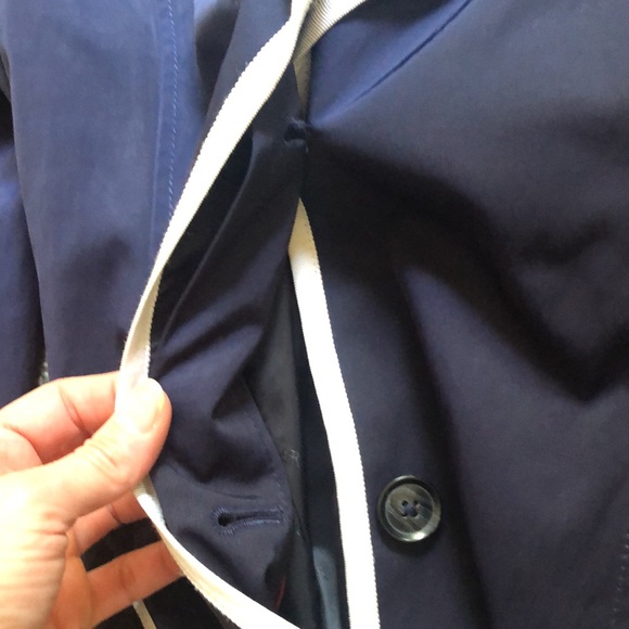 Banana republic coat size medium, navy - Picture 3 of 10